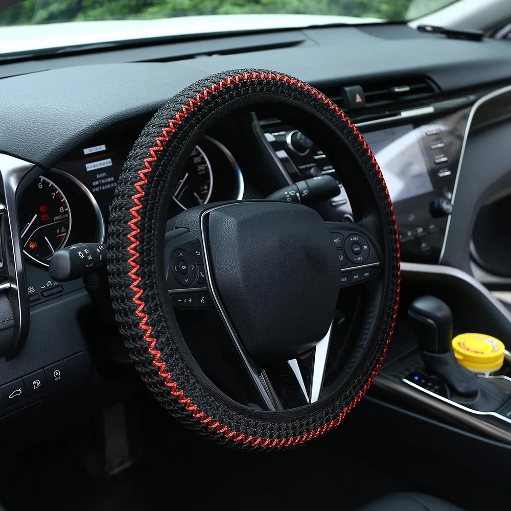 Нескользящая дышащая шёлковая эластичная коса 38 см|Чехлы на руль| |