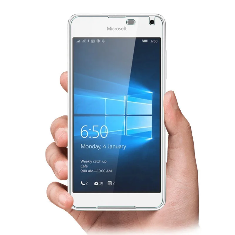2.5D взрывозащищенное Закаленное стекло Защита экрана для Microsoft Nokia Lumia 520 535 540 550 630