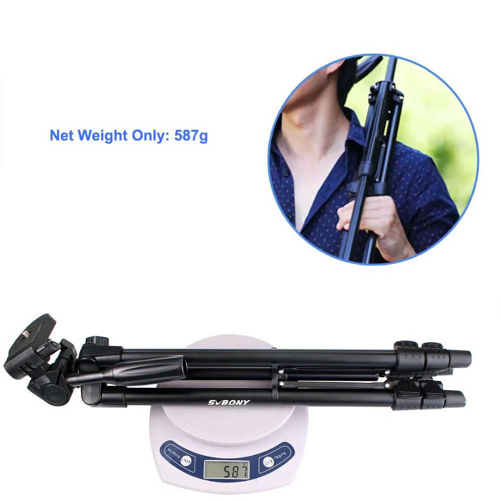 

SVBONY SV19 Spotting Scope 15-45x60 Zoom Telescope Waterproof for Archery Birdwatching FMC +49" Mount F9328G