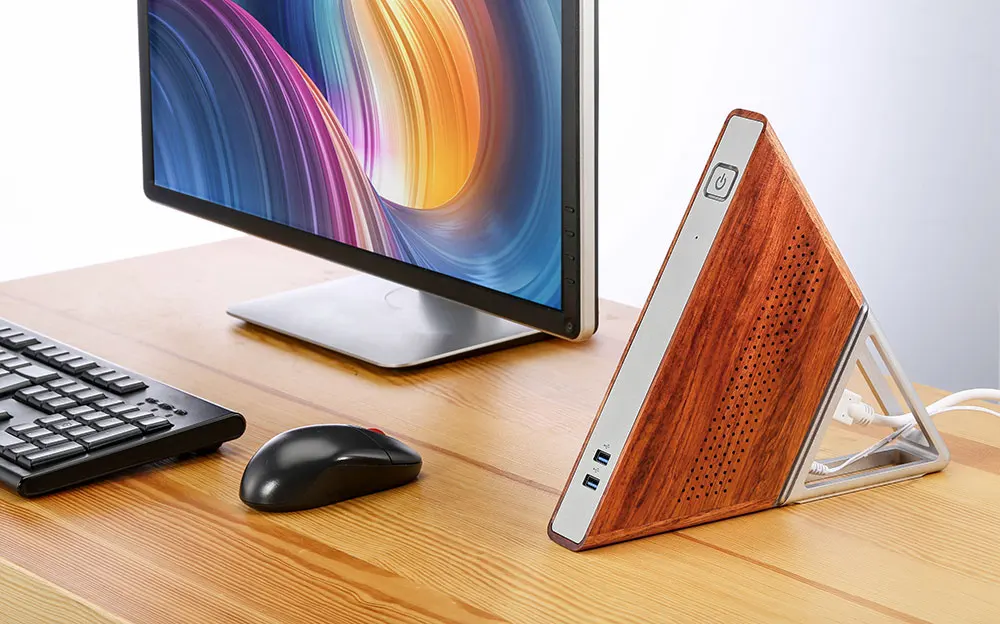 Острый угол AA-B4 DIY Мини ПК Intel Apollo Lake N3450 Intel HD graphics 500 Windows 10 8GB ram 64GB eMMC 128GB SSD Wifi tv BOX
