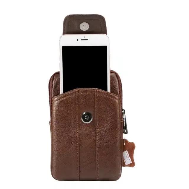 Multifunction 6.2 Inch Leather Phone Pouch Bags Hook Loop Belt Clip Case for Samsung Galaxy Note 8 Wallet iPhone X | Мобильные