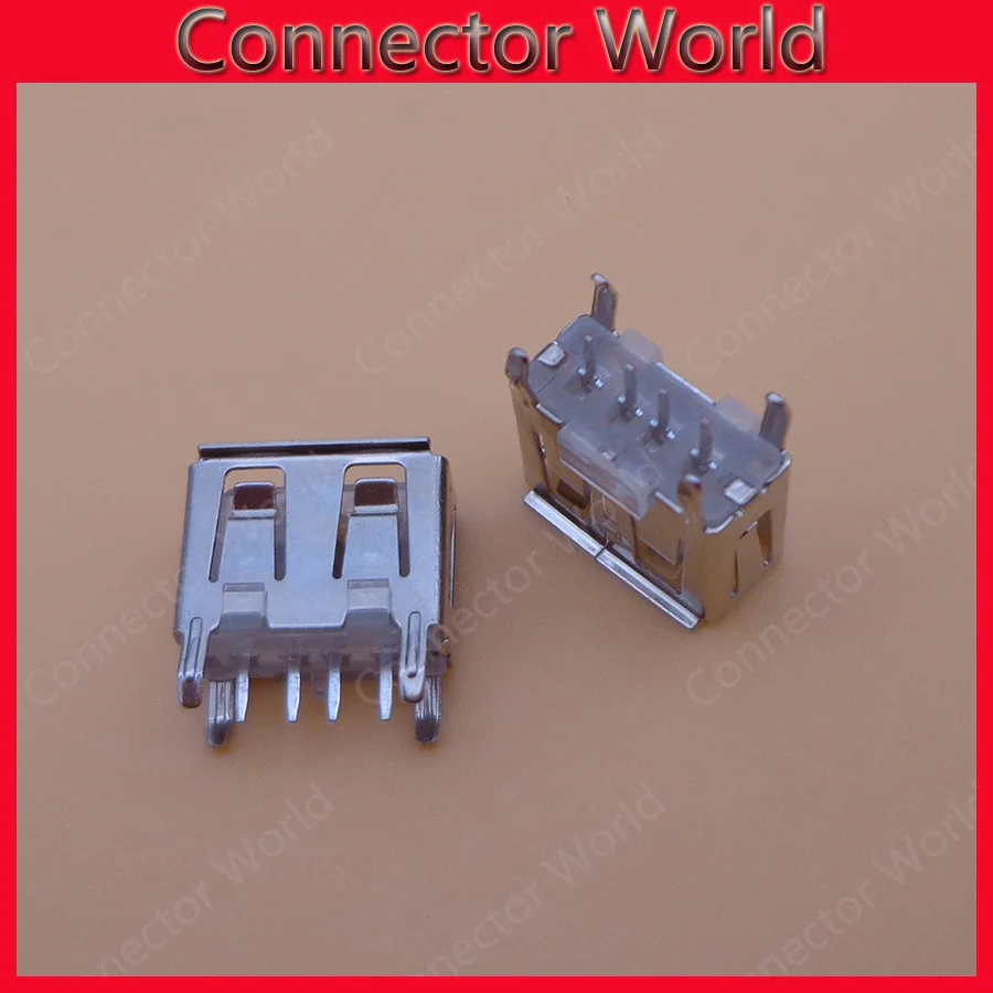 25 шт. материнская плата для ноутбука micro 2 0 USB 4 pin DC Белый A Тип плоский угол 180
