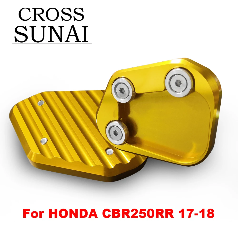 Мотоциклетная боковая стойка удлинительная пластина для HONDA CBR250RR CBR 250 RR 2017 18 CNC