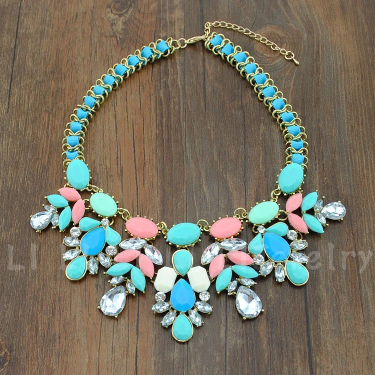 2015 новинка лето ювелирные изделия Chocker макси Colar цветок себе ожерелье воротник