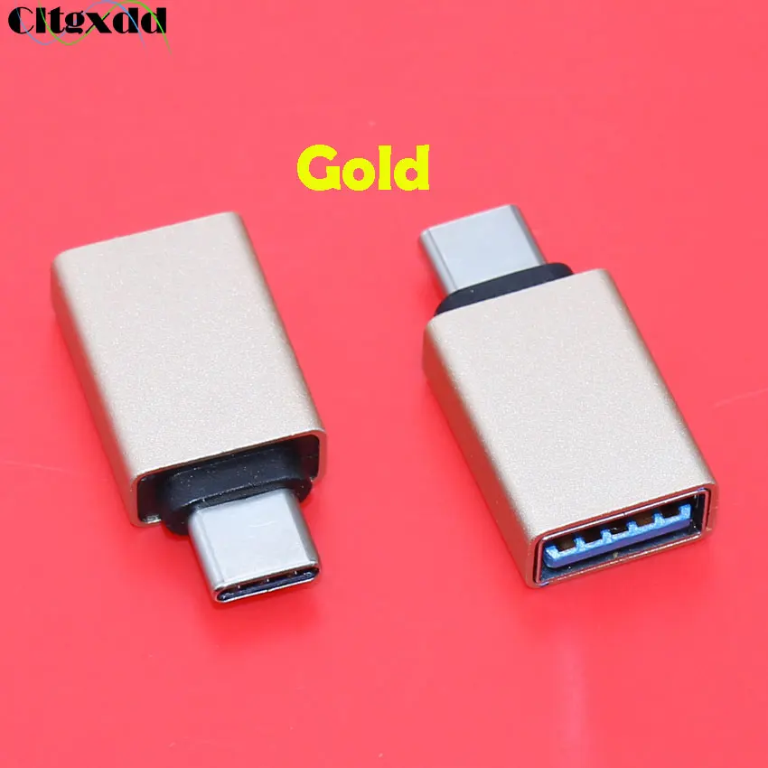 Переходник cltgxdd Type C папа-USB 3 0 мама USB 3.0 Type-C OTG адаптер для телефонов Android Samsung HTC Huawei