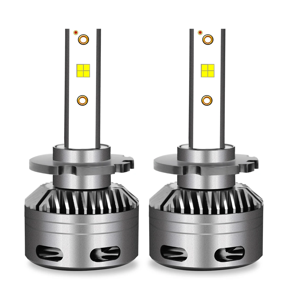 Для нанесения хайлайтера и Выделите ledH1 H4 H7 H8/H9/H11 9005/HB3 9006/HB4 D2 9012 Автомобильные фары, противотуманные фары 60 Вт 6000lm 6000-6500k