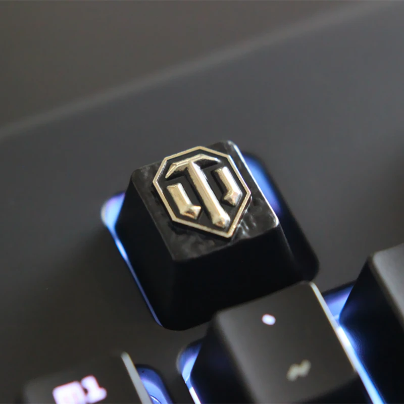 Заказной тисненый Keycap из цинкового сплава для игр механическая клавиатура