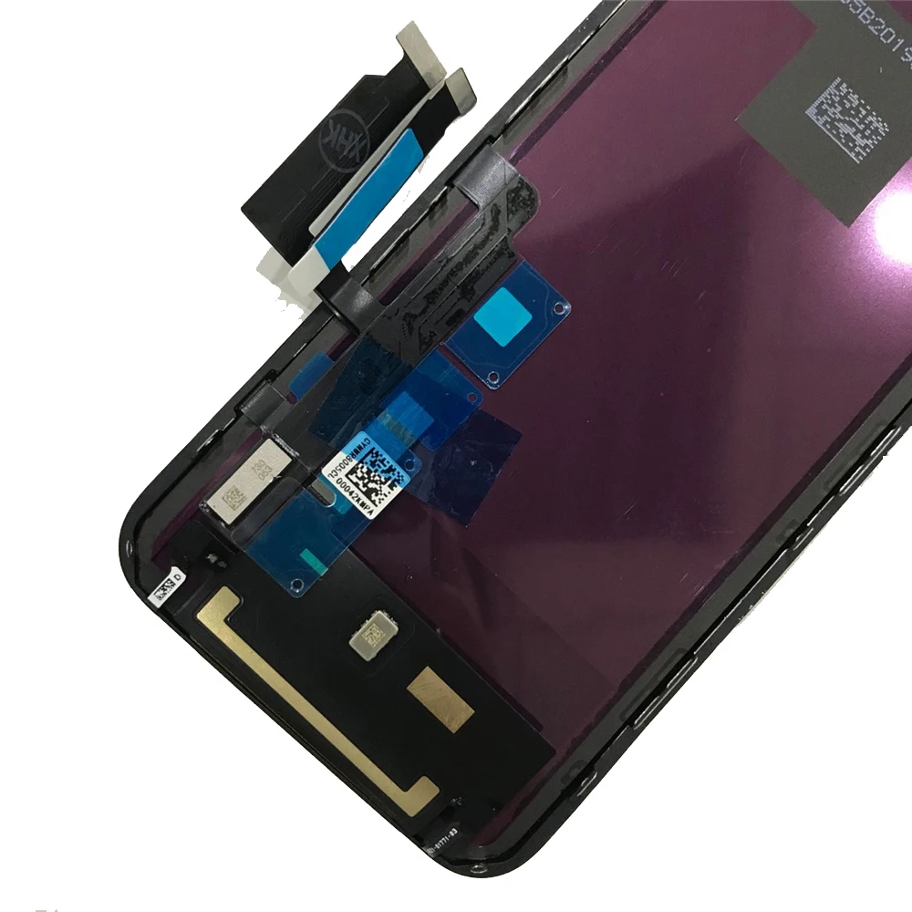 Без битых пикселей lcd для iPhone XR дисплей кодирующий преобразователь сенсорного