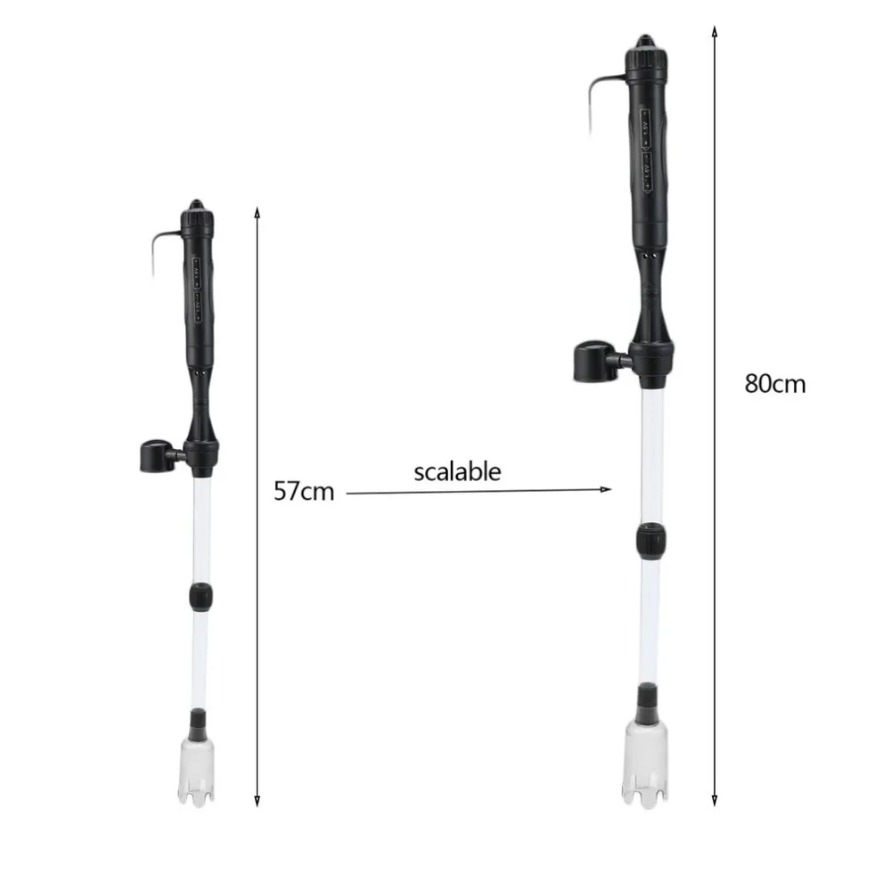 Worldwide 1pcs Siphon Cleaner Aquarium Gravel Battery Fish Tank Vacuum Pump Water Filter | Обустройство дома