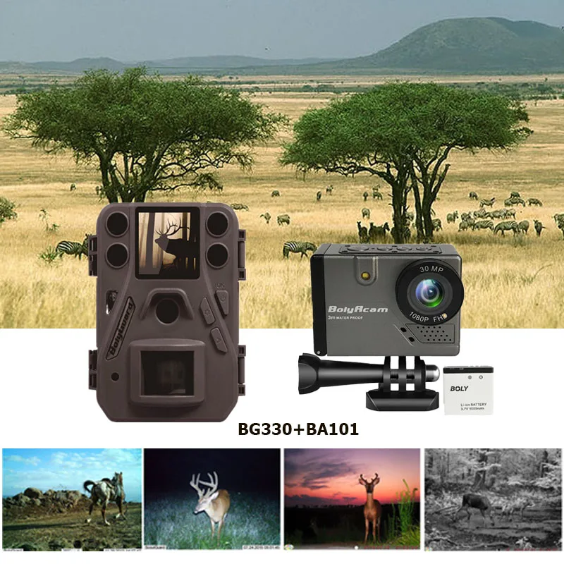 Охотничья тропа BolyGuard 14MP 720pHD фотоловушка 940nm 70ft с ночным видением тепловизор BG330 +