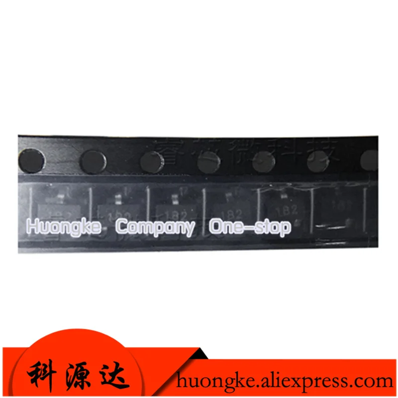 10 шт./лот ZXTP25020CFHTA ZXTP25020 mark 1B2 20V, SOT23, PNP транзистор средней мощности