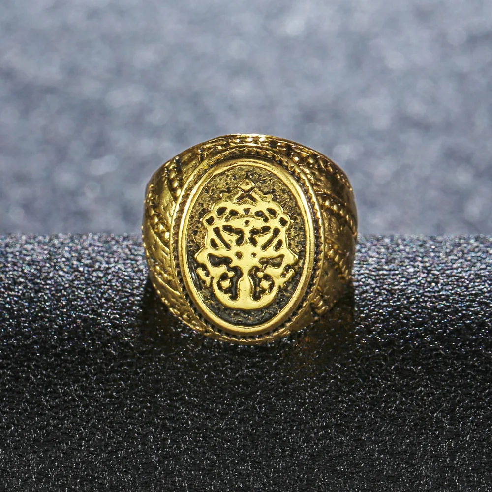 Новый дизайн с покрытием из Ancient GOLD SILVER кольца для Для мужчин's и женщин на
