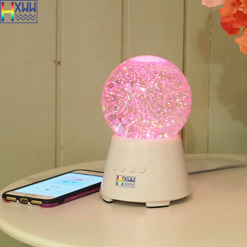 2019 новый дизайн беспроводной воды снег глобус звуковой динамик с Bluetooth |