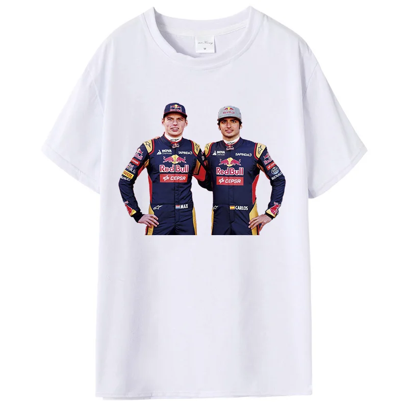 2018 Новый горячий Макс Verstappen Футболка Мужская Горячая Распродажа бренд