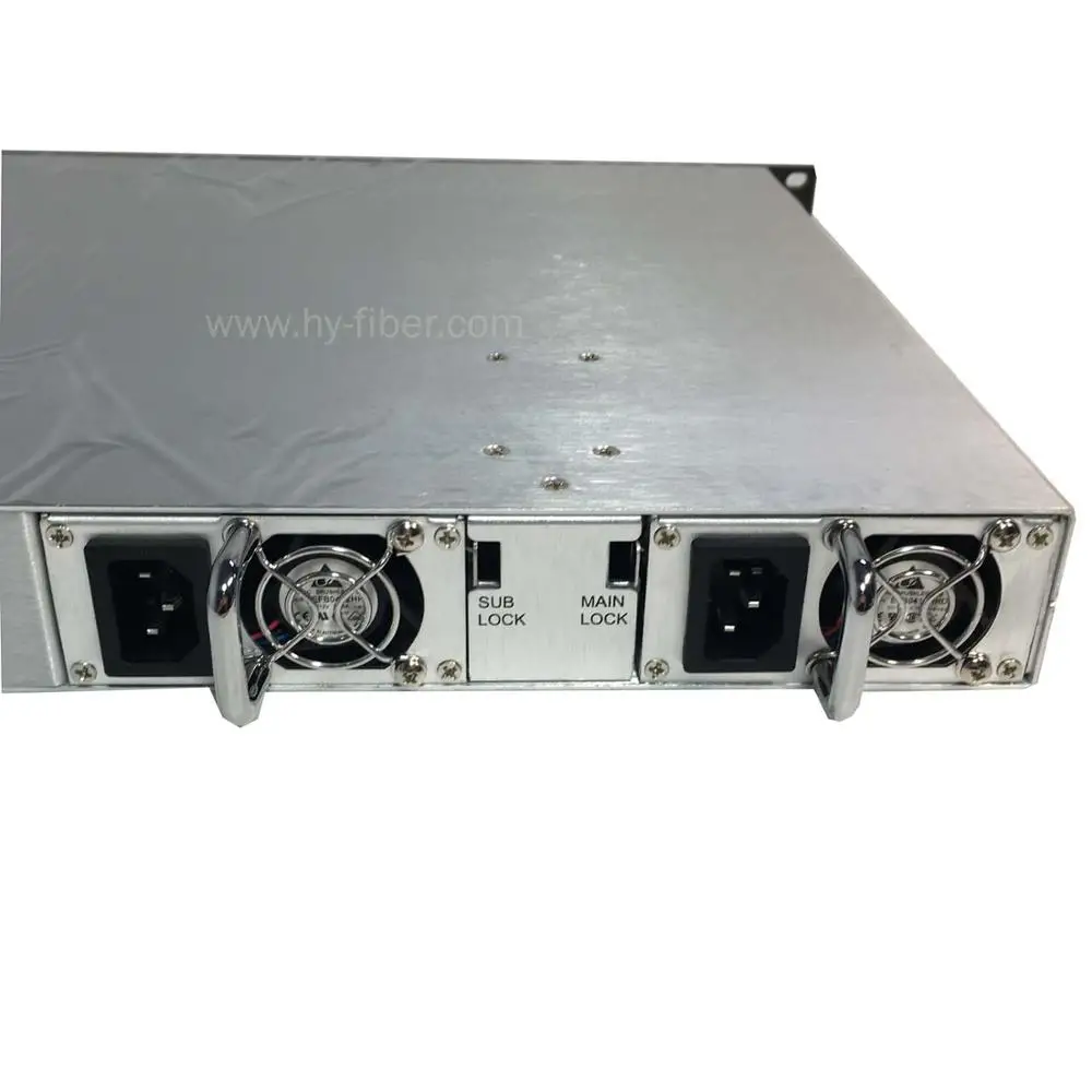 4 сторонний оптический усилитель CATV 220 нм EDFA 16 дБм с оптоволоконным портом WDM SC/APC