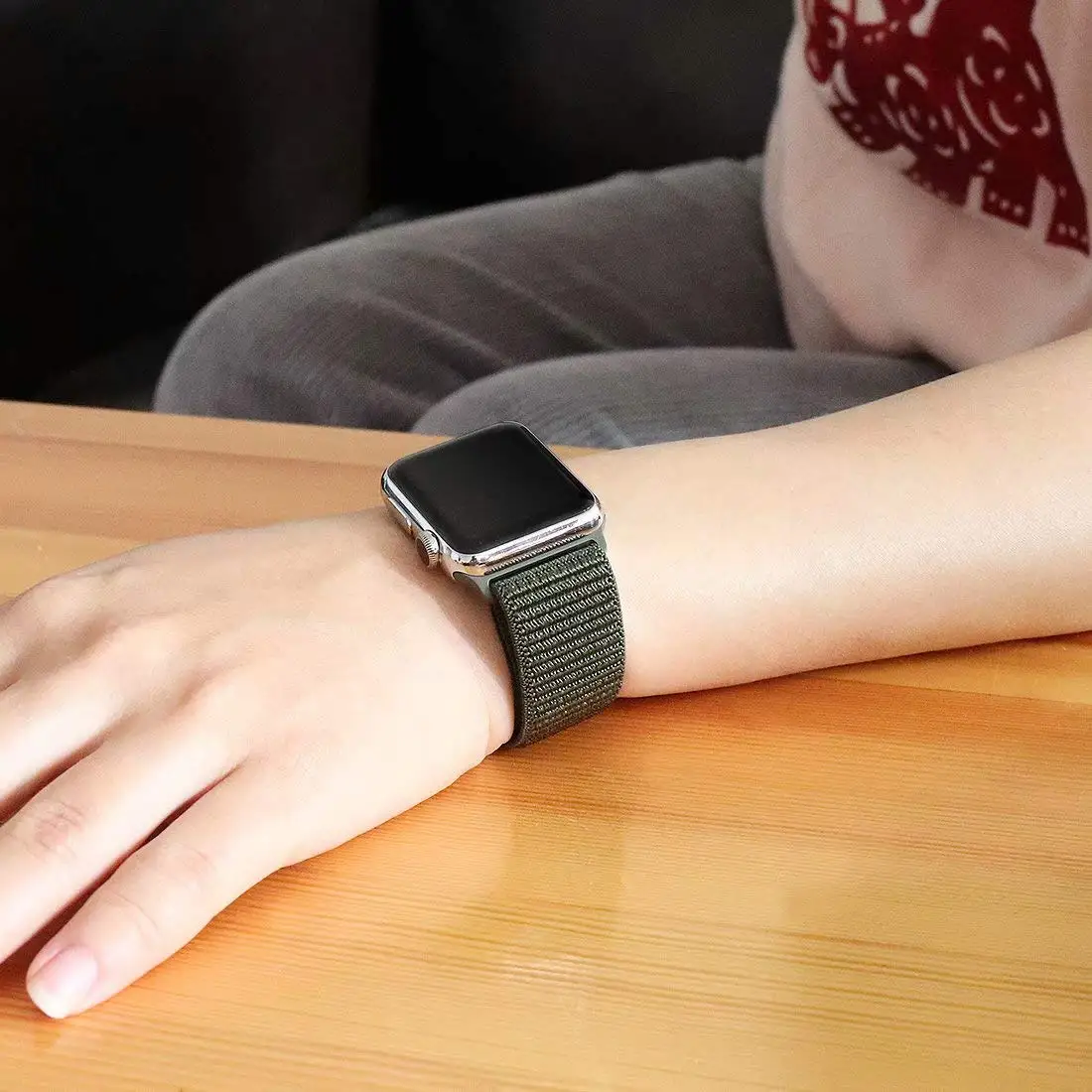 Спортивная петля KeBitt для apple watch 38 мм 42 мм нейлоновый мягкий дышащий для iWatch 5 сменный спортивный ремешок series4 3 2 1 44 мм