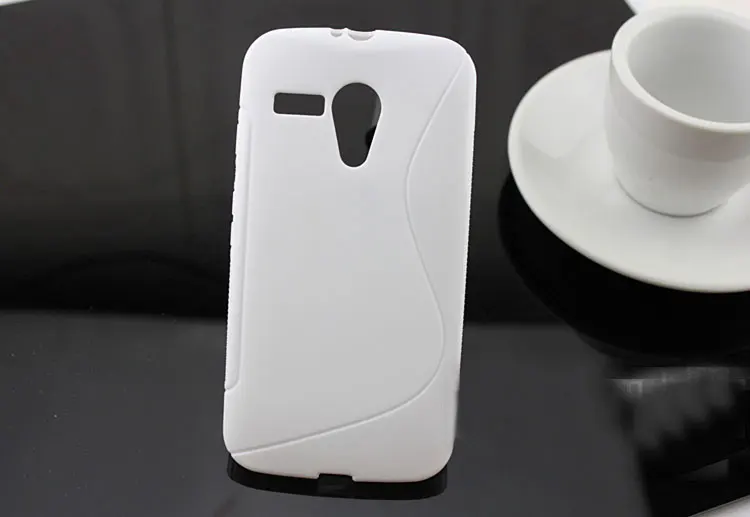 anti-slip X Line soft TPU Gel Skin Cover Case for Moto G (1st Gen) XT1032 XT1031 |