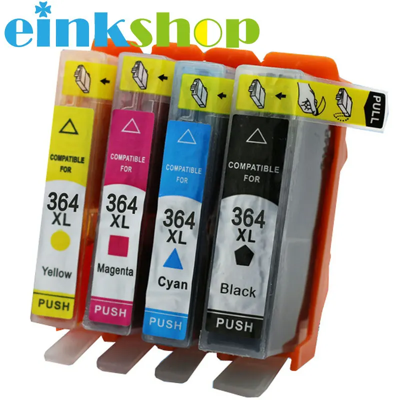 Einkshop для hp 364 364xl совместимый чернильный картридж для hp DeskJet 3070A 3520 Officejet 4610 4620 4622 Photosmart 5510 5520 6510