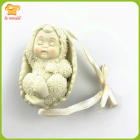 3d cradle sleeping baby diy handmade soap soft silicone mould food grade silicone mold