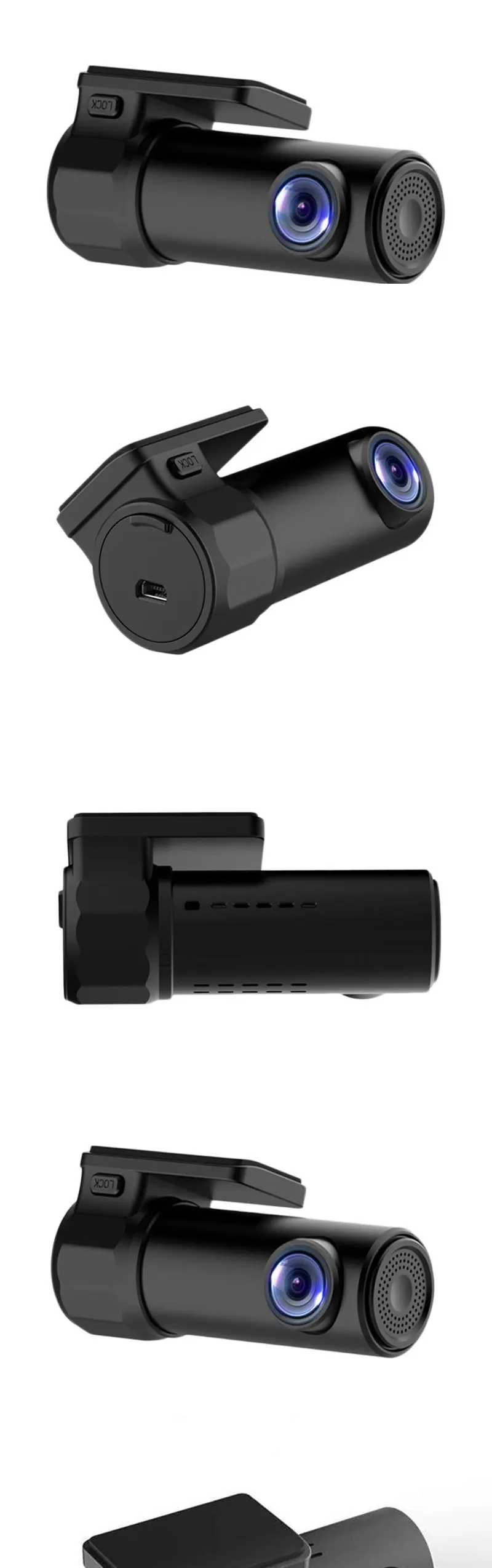 Full HD 1080P WiFi автомобиль DVR камера видеорегистратор ночного видения широкоугольный видеорегистратор g-сенсор для смартфоны IOS и Android