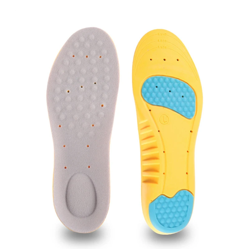 Men Shoes insole Arch Support Cushion Feet Care Insert Orthopedic Insole for Sneaker Foot Sole Pad Lightweight s041 | Обувь