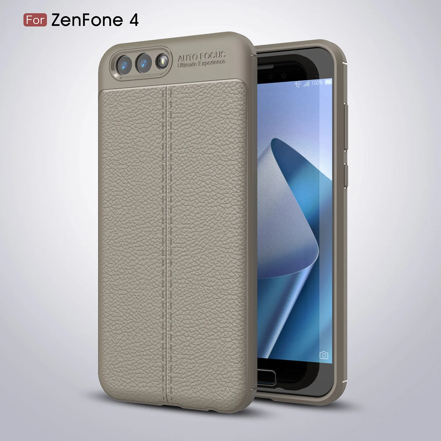 Новый Модный высококачественный мягкий ТПУ кожаный чехол личи для ASUS Zenfone 4 ZE554KL