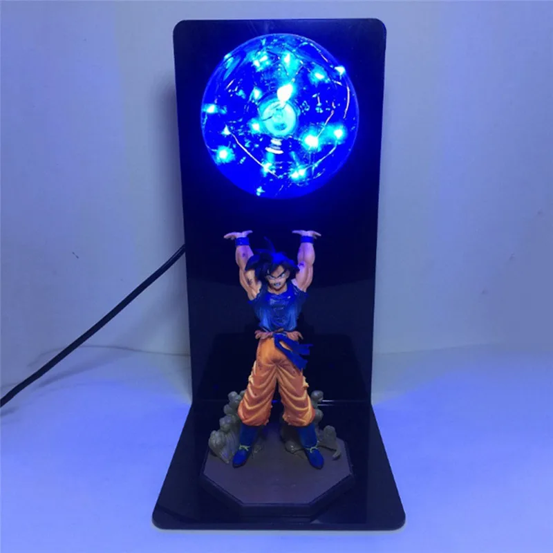 Dragon Ball Z Вегета Сон Гоку игрушечный стол лампа Супер Saiyan декоративная лампа накаливания Аниме Драконий жемчуг зет Гоку лампа Dragon Ball подарок 110 В 220 В