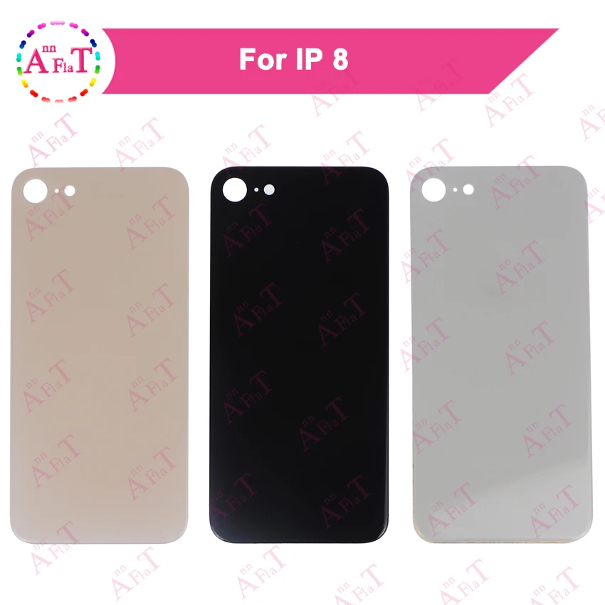 Большое отверстие легкая установка задняя крышка стекло для iPhone X 8 Plus XS XSMAX Корпус