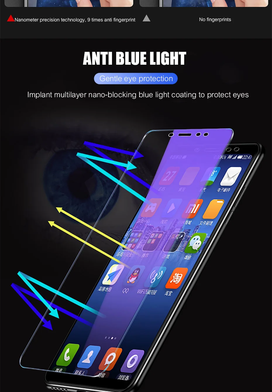 OICGOO 1-3 шт 9H закаленное стекло для Xiaomi Redmi 7 6A 6 Pro 5 Plus 4X Redmi Note 5 6 7 Pro Защитное стекло для экрана
