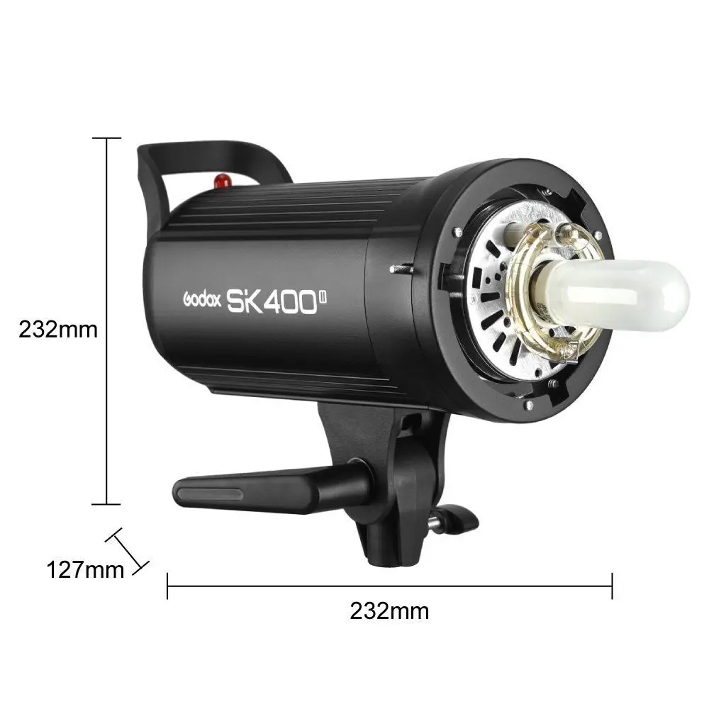 2х Godox SK400II 400 Вт студийная вспышка стробоскоп + софтбоксы светильник-подставка