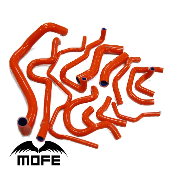 MOFE Racing 13 шт. оригинальный логотип Радиатор воды силиконовый хладагент шланг