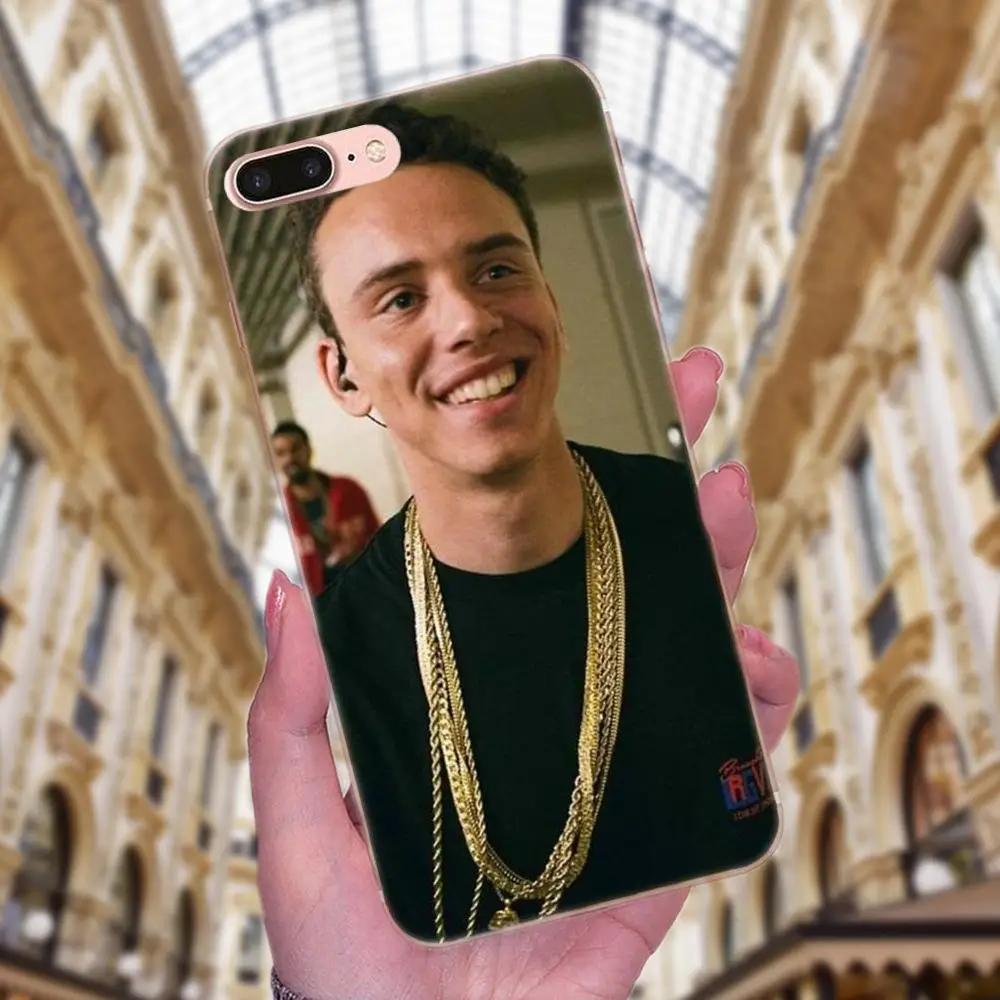 Logic Rapper красочный стиль ТПУ дизайн под заказ для Apple iPhone 4 4S 5 5C 5S SE 6 6S 7 8 Plus X XS Max XR |