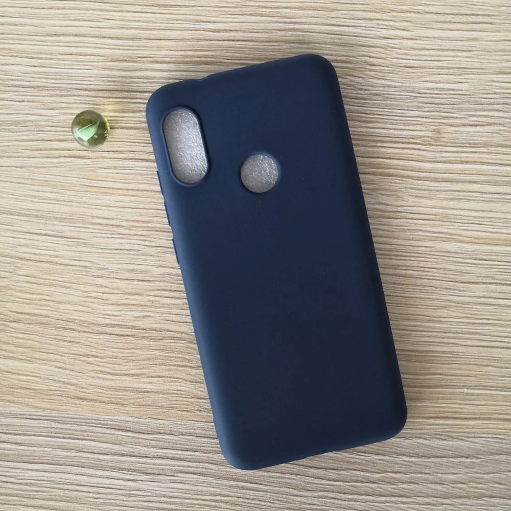 Матовый Одноцветный Силиконовый ТПУ мягкий чехол для Xiaomi MiA2 Mi6X Ультратонкий Mi A2