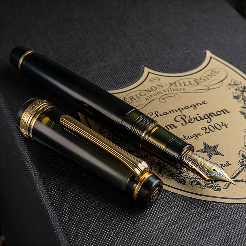 Матросская перьевая ручка цвета шампанского зеленый 21K nib 11 8234 Япония|Перьевые