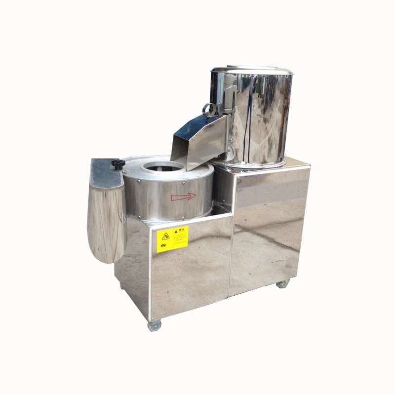 Автоматическая промышленная мойка картофеля из нержавеющей стали пилинг резка