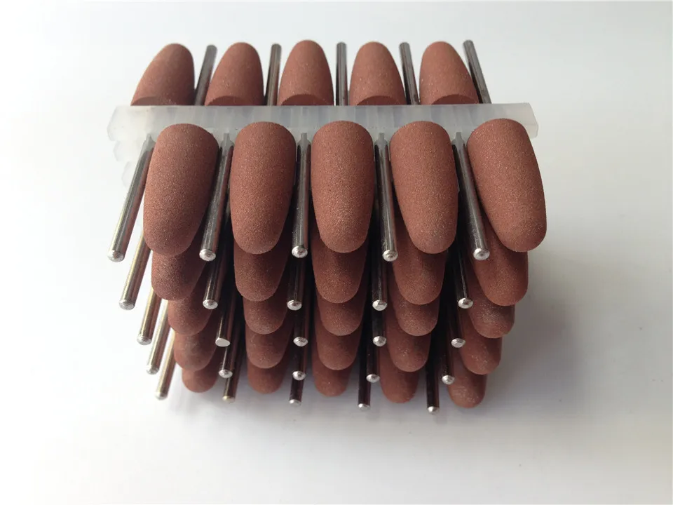 Силиконовые резиновые Полировальные Алмазные насадки 50 шт. очень грубая