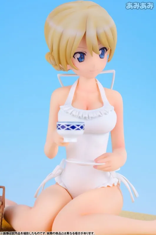 Anime Girls und Panzer Darjeeling Wave Beach Queens sexy Action Figure PVC Collection Model toys for christmas gift | Игрушки и хобби