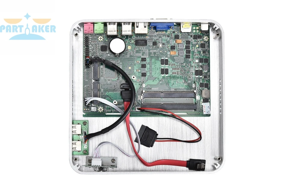 Безвентиляторный Barebone мини-ПК Win 10 3 года гарантии Nuc компьютер Core i5 4200U i5 5200U i7 5550U 4 К HTPC ТВ коробка DHL
