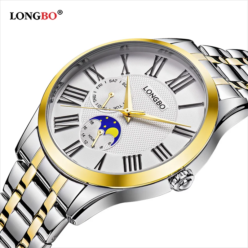 1 шт. мужские и женские кварцевые наручные часы из нержавеющей стали|Часы для