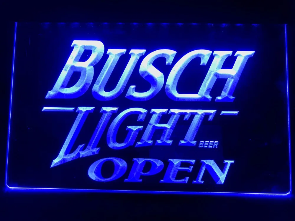 044 Busch светильник Пиво открытый бар светодиодная неоновая светосветильник