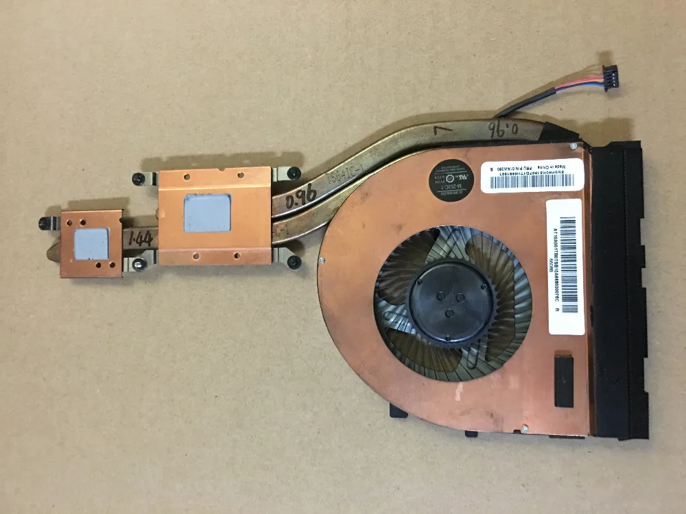 

New Original Laptop/notebook CPU Cooling heatsink&Fan Radiator For Lenovo Thinkpad T460P 01AW390 AT10A001TB0 M-253C-1