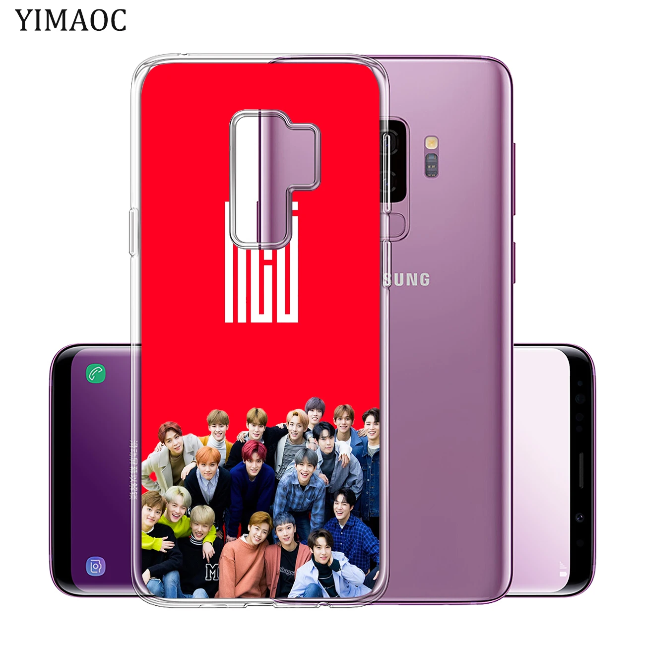 Мягкий силиконовый чехол YIMAOC nct 127 DREAM U из ТПУ для Samsung Galaxy S10 S9 S8 Note 10 Plus S7 Edge