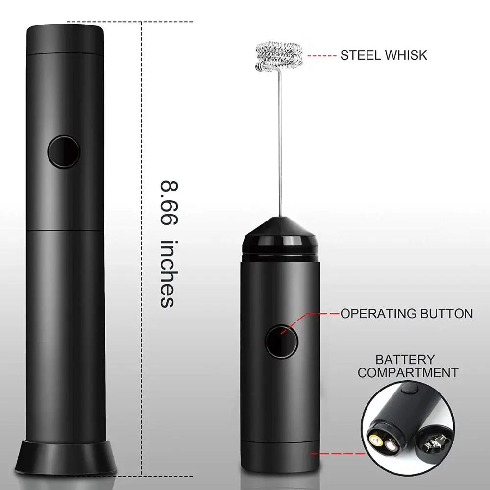 Электрическая головка для взбивания молока Konco ручной миксер напитков из