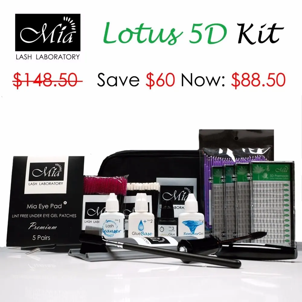 

Набор для наращивания ресниц Lotus 5D