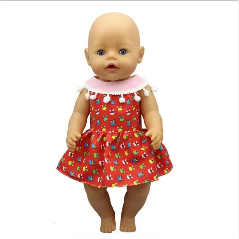 Born New Baby Fit 18 дюймов 43 см Одежда для куклы розовый лист Фламинго Единорог Русалка Одежда Аксессуары для ребенка подарок на день рождения