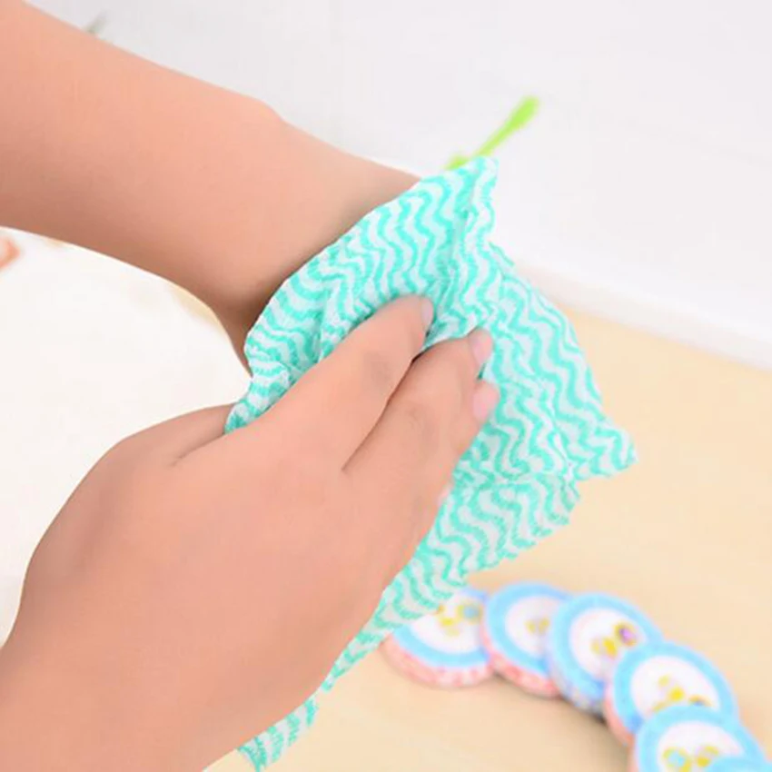 1 шт. Портативный путешествия нетканое полотно одноразовое сжатое Полотенца мини