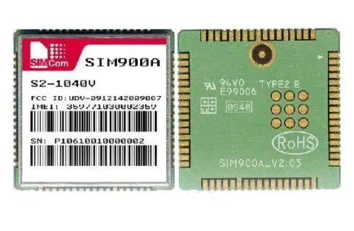 SIM900A Simcom двухдиапазонный 900 МГц GSM GPRS модуль AT команды голосовые смс|Лазерные