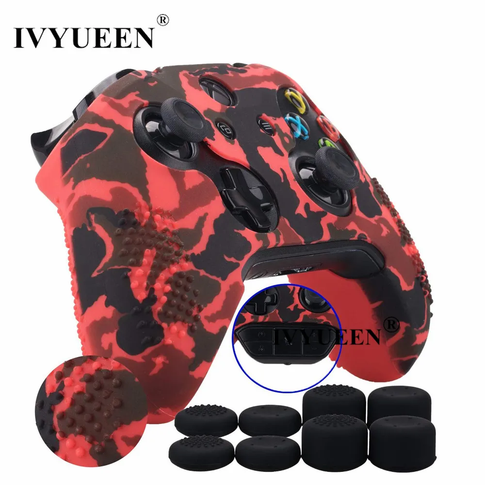 Силиконовый чехол IVYUEEN для Microsoft Xbox One X S тонкий защитный с контроллером 15 цветов