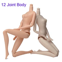1pc 16 12 jointed diy movable nude naked doll body for 29cm doll house diy body without head children gifts