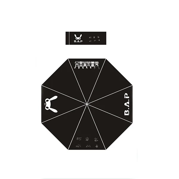 

[MYKPOP]B.A.P. BAP Umbrella 3-Folded Momo Mina Tzuyu K-POP Fans Collection SA18082008